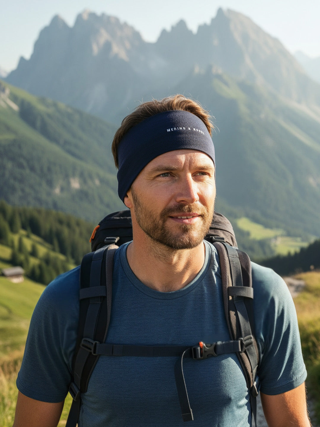 Merino &amp; Tencel Stirnband (Unisex)