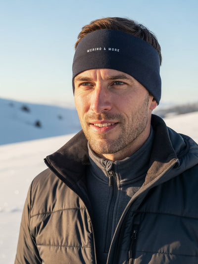 Merino & Tencel Stirnband (Unisex)