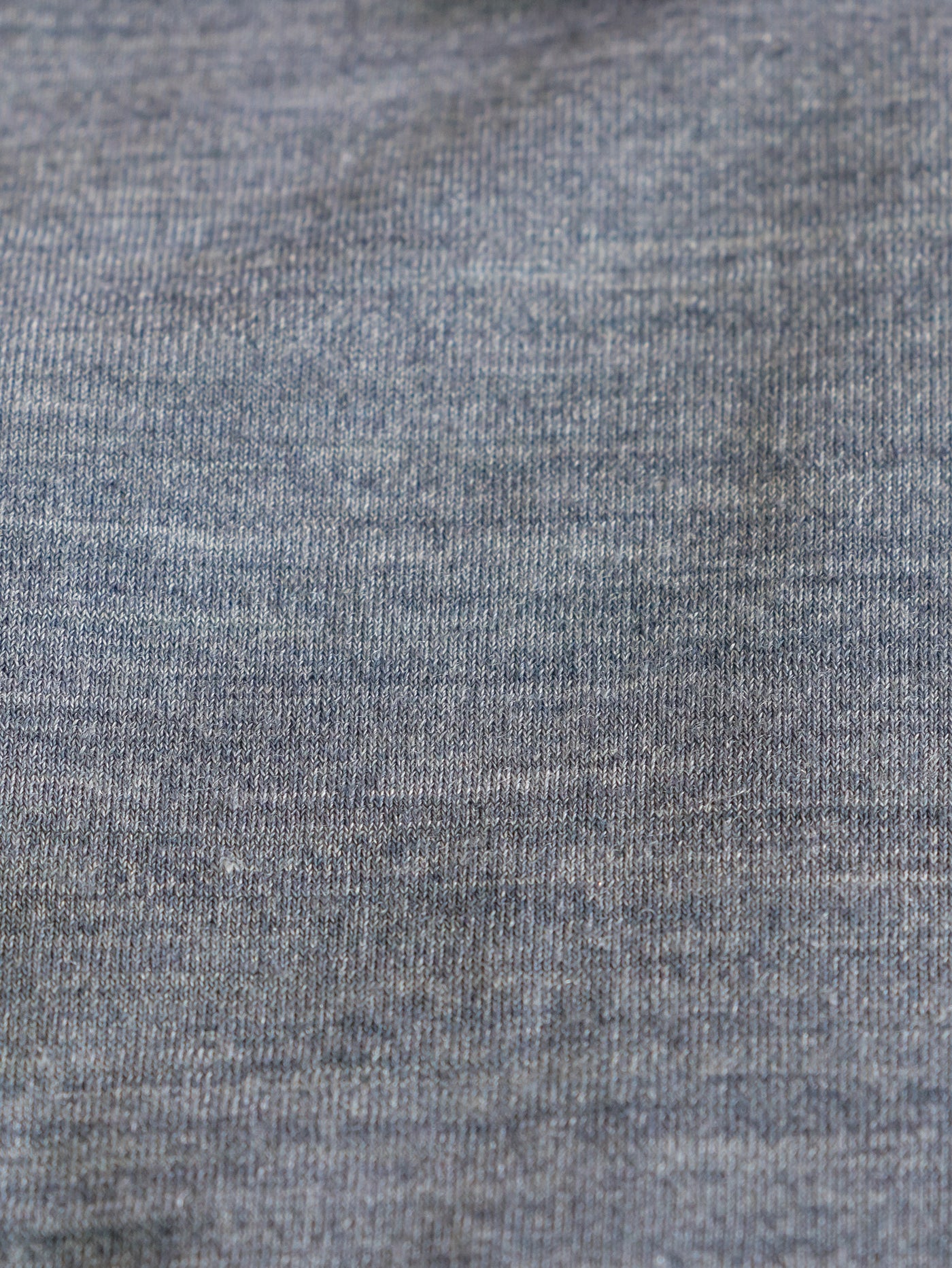 Merino Casual Polo-Shirt mit Tencel - Herren - Grau-meliert