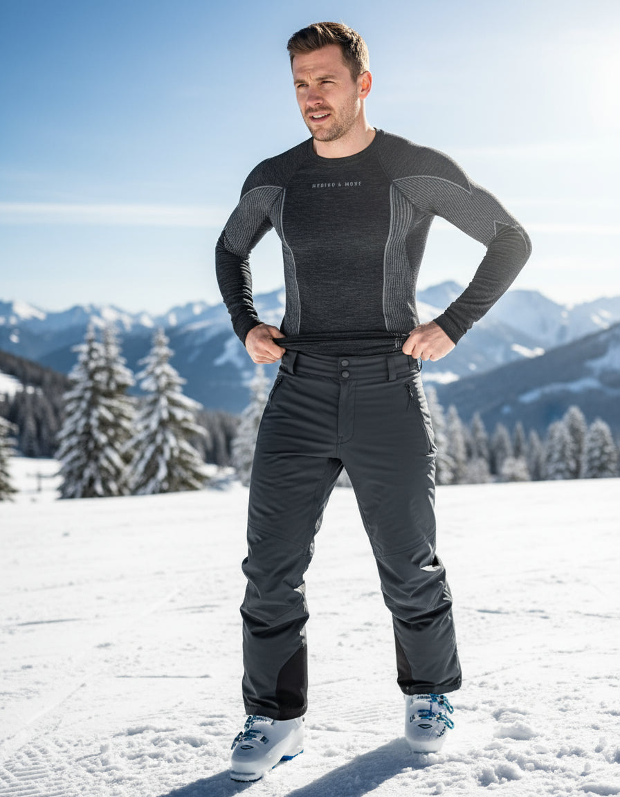 Merino Funktions-Shirt Langarm Herren