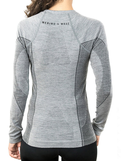 Merino Funktions-Shirt Langarm Damen