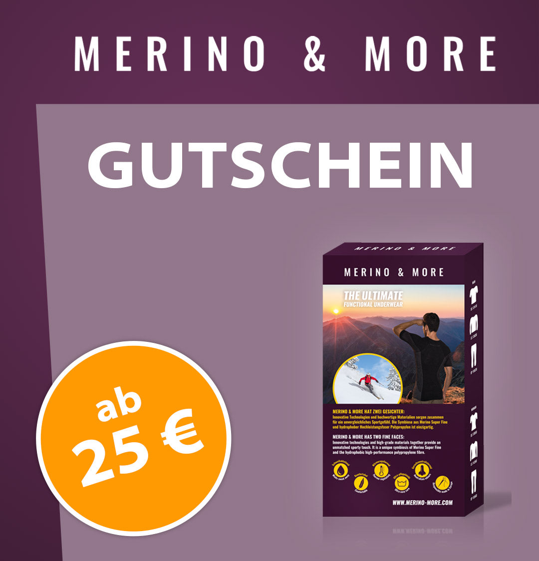 Merino & More Geschenkgutschein