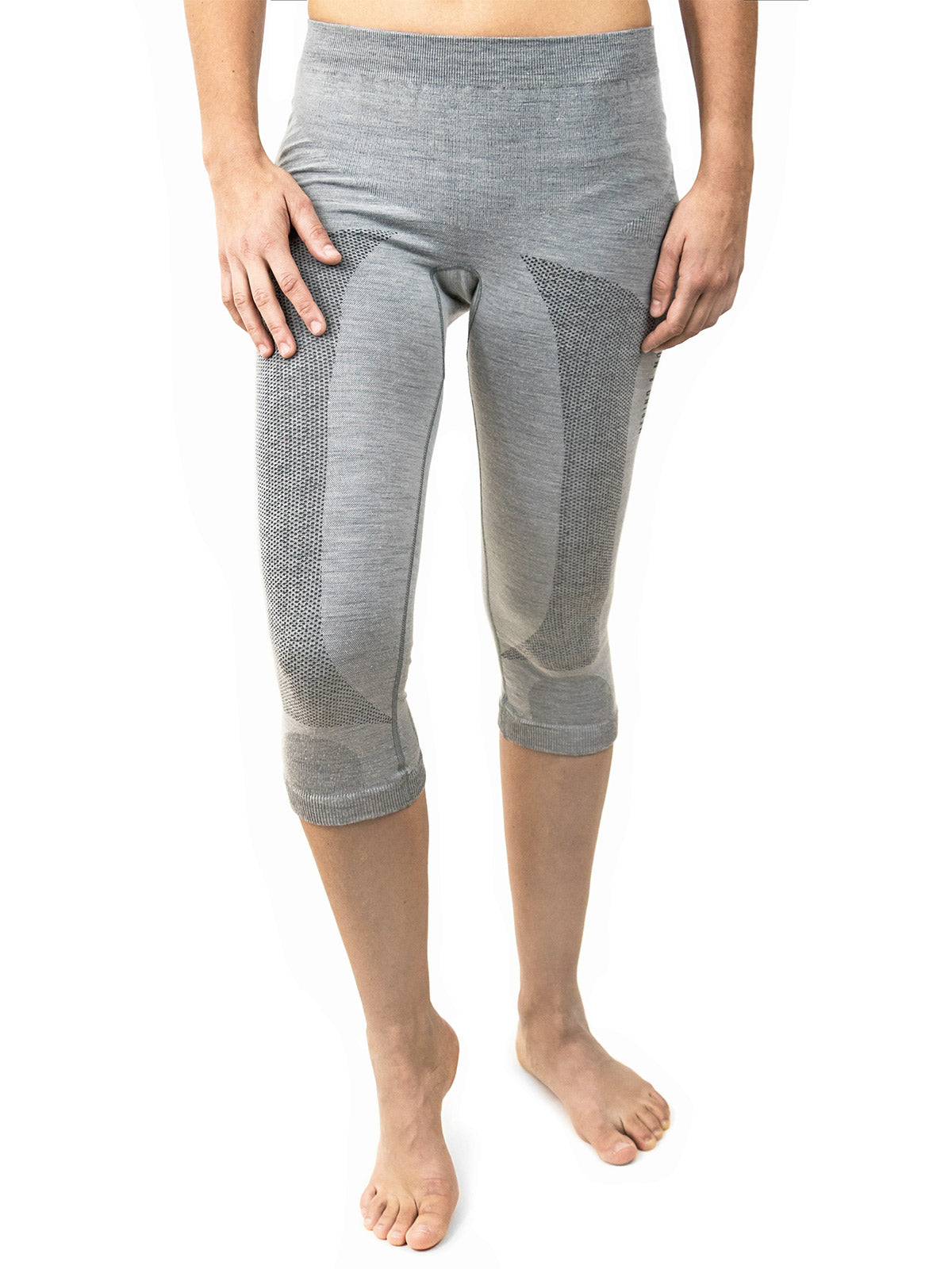 Merino Funktions-Hose 3/4 Damen