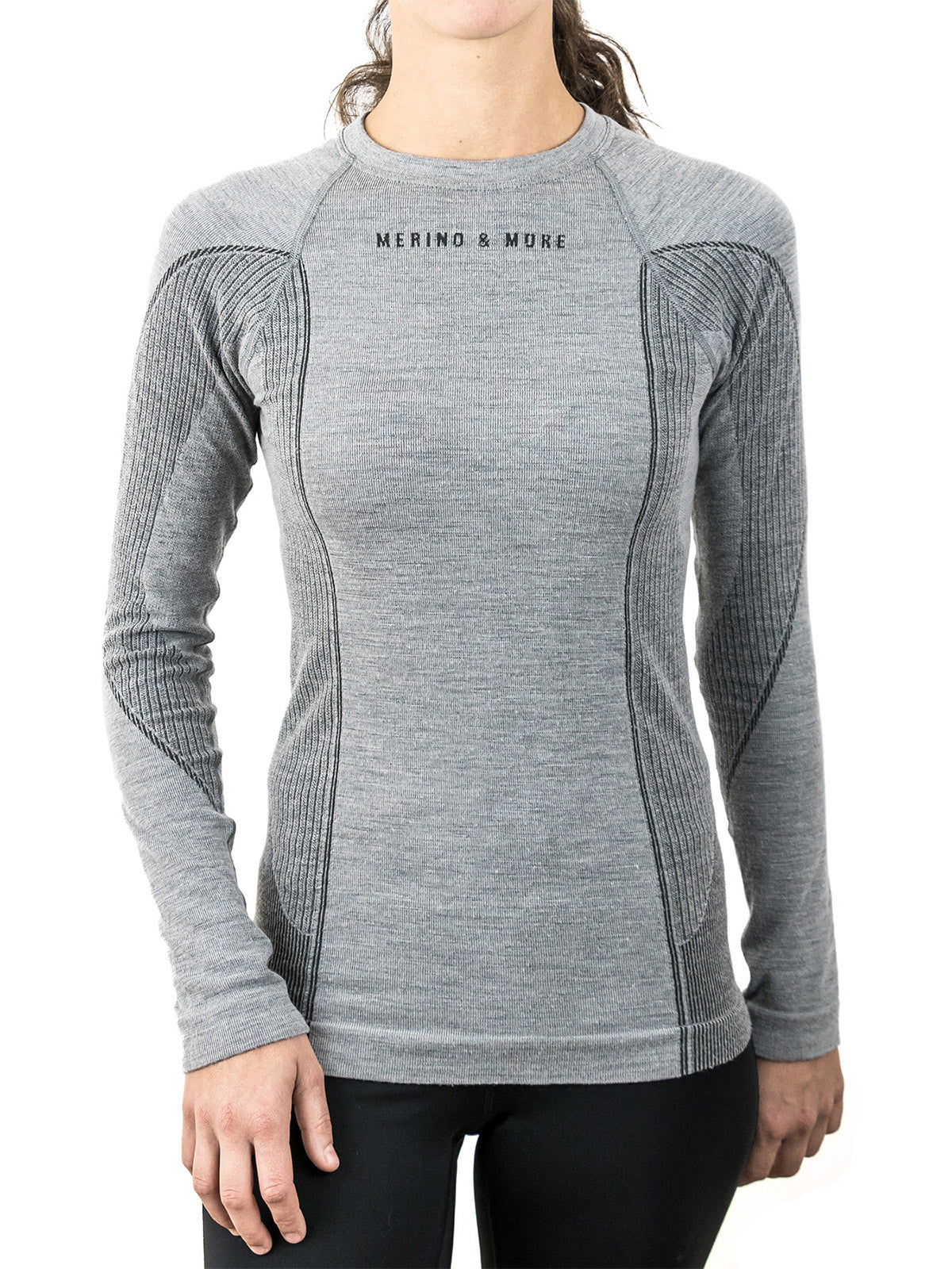 Merino Funktions-Shirt Langarm Damen