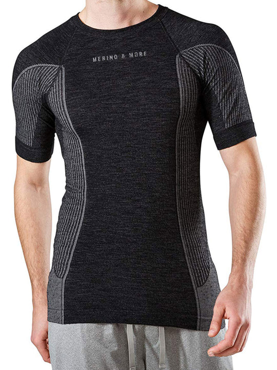 Merino Funktions-Shirt Kurzarm Herren