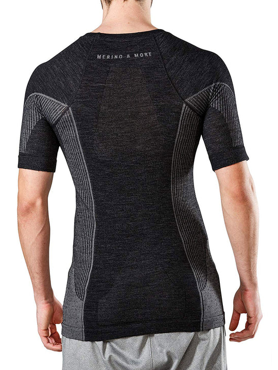 Merino Funktions-Shirt Kurzarm Herren