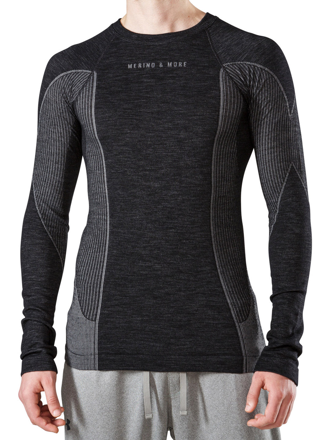 Merino Funktions-Shirt Langarm Herren